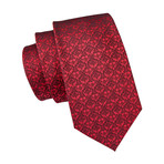 Phantom Handmade Silk Tie // Red