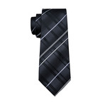 Oscar Handmade Tie // Black + White