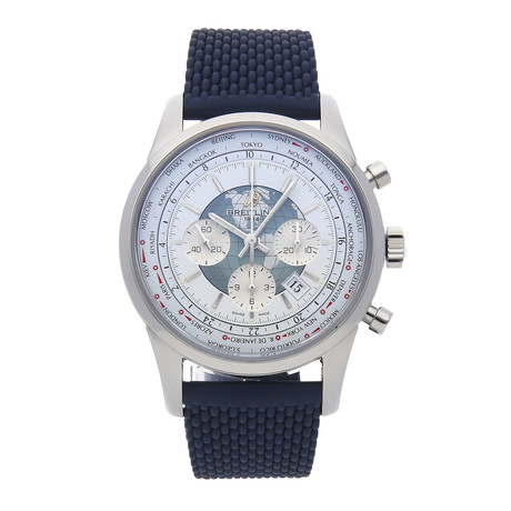 Breitling Transocean Chronograph Unitime Automatic // AB0510U0/A732 // Pre-Owned