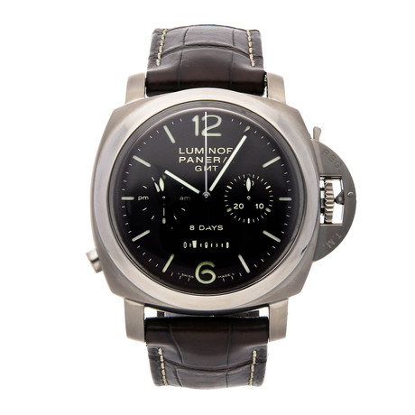 Panerai Luminor 1950 Monopulsante 8 Days GMT Chronograph Manual Wind // PAM 311 // Pre-Owned