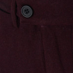 Hornbean Suit Trousers // Wine (M)