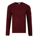Kennet 3D Jacquard Sweater // Port (L)