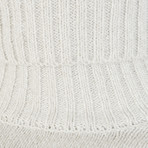 Kilbreck Geo Jacquard Roll Neck Sweater // Grey (L)