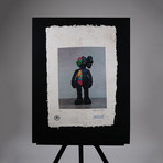 KAWS "Black Halves" Print