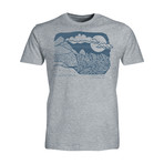 Let The Good Tides Roll Tee // Athletic Heather (L)