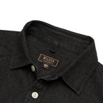 Everyday Denim Shirt // Faded Black (S)