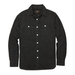Everyday Denim Shirt // Faded Black (S)