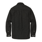 Everyday Denim Shirt // Faded Black (S)