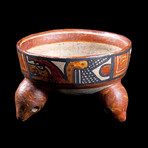 Published Papagayo Polychromed Rattling Tripod Bowl // Guanacaste, Costa Rica Ca. 500-1200 CE