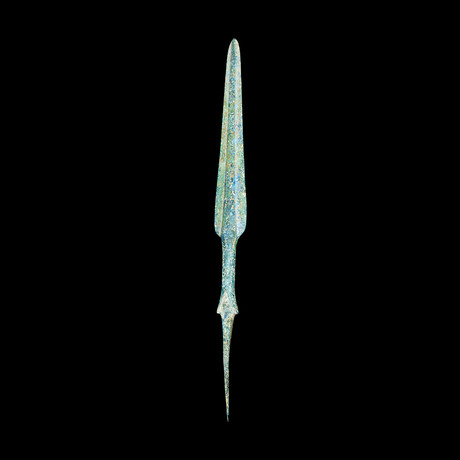 Ancient Luristan Bronze Spear Head // Early Iron Age Weapon // 2