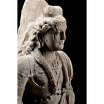 Very Expressive Gandhara Buddha Bust // Gandhara Ca. 250 BC