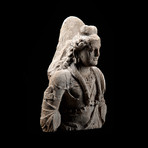 Very Expressive Gandhara Buddha Bust // Gandhara Ca. 250 BC