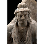 Very Expressive Gandhara Buddha Bust // Gandhara Ca. 250 BC