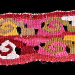 Colorful Huari Pre-Columbian Textile // Peru Ca. 500 - 1000 CE