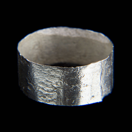 Pre-Columbian Nazca Silver Finger Ring // Peru. Ca 300-500 CE