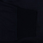 Ermenegildo Zegna // Wool Knit Crewneck Sweater // Navy Blue (Euro: 48)