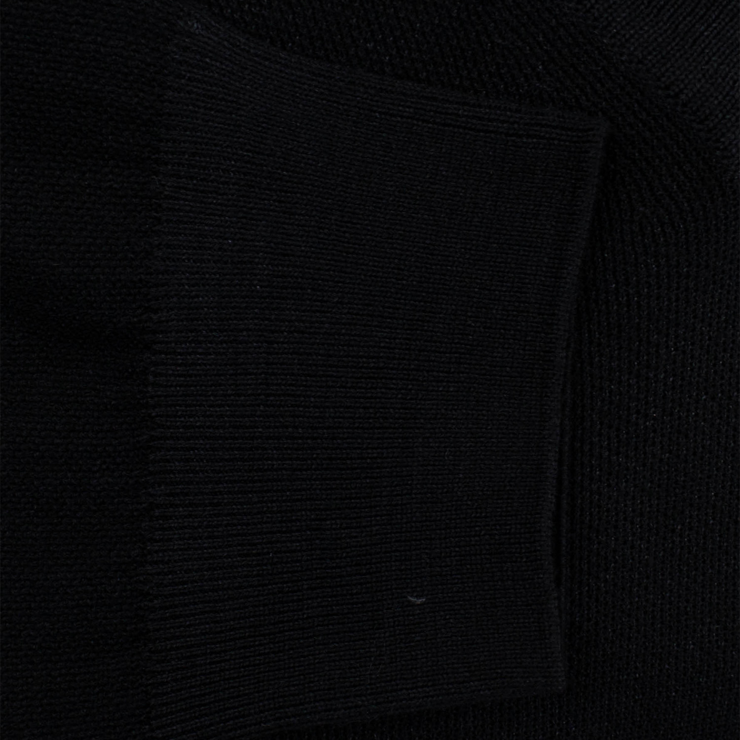 Ermenegildo Zegna // Wool + Silk Knit V-Neck Sweater // Black (Euro: 48 ...
