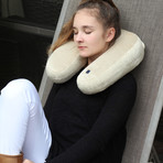 Heated Neck Pillow // Gray