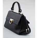 Salvatore Ferragamo // Leather Sofia Handbag // Black