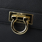 Salvatore Ferragamo // Leather Sofia Handbag // Black