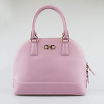 Salvatore Ferragamo // Leather Darina Handbag // Pink