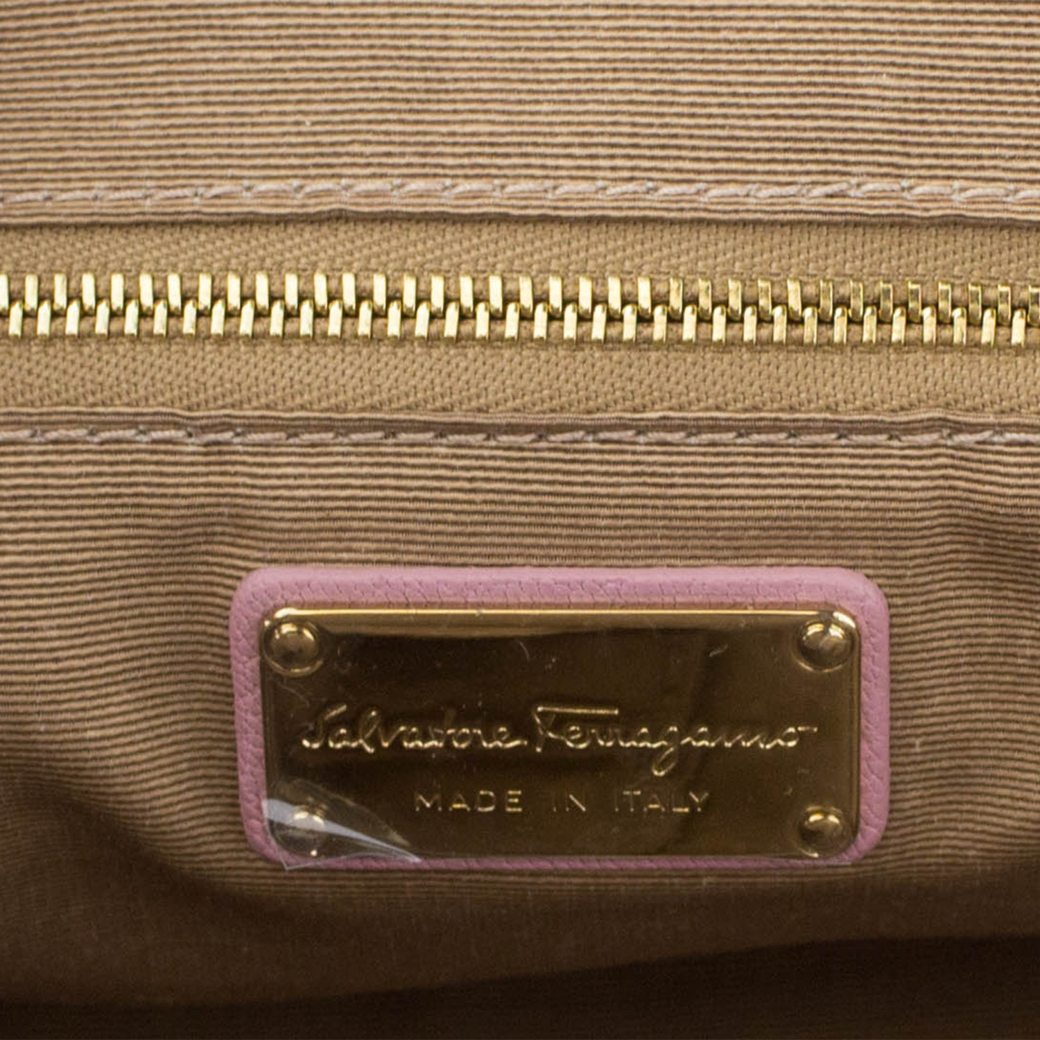 Salvatore Ferragamo // Leather Darina Handbag // Pink - Designer ...