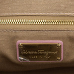 Salvatore Ferragamo // Leather Darina Handbag // Pink