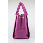 Salvatore Ferragamo // Small Double Gancio Tote Handbag // Pink