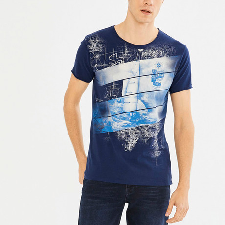 Teague T-Shirt // Navy Blue (M)