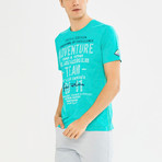 Paris T-Shirt // Turquoise (XL)