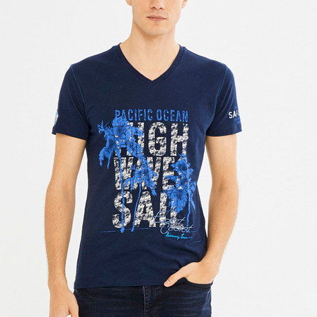 Beau T-Shirt // Navy Blue (M)