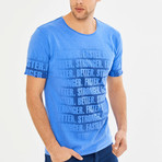 Keane T-Shirt // Blue (2XL)