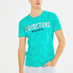 Enver T-Shirt // Turquoise (M)