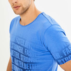 Keane T-Shirt // Blue (L)