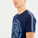Calix T-Shirt // Navy Blue (M)