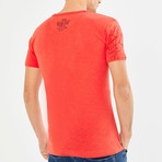 Jamal T-Shirt // Blood Orange (L)