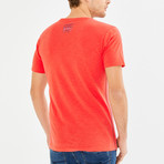 Paris T-Shirt // Blood Orange (L)
