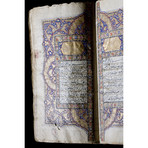 Dated Qur'an Manuscript // Afghanistan Ca. 1285-1868 CE