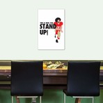 Stand Up - Colin // GNODpop (18"W x 26"H x 0.75"D)