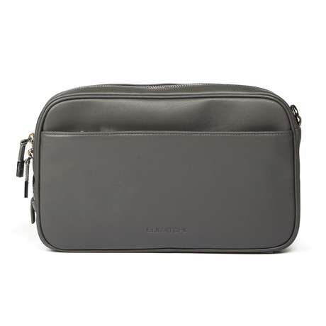 Leather Pouch // Gray