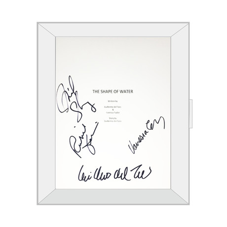 Signed + Framed Script // Shape of Water