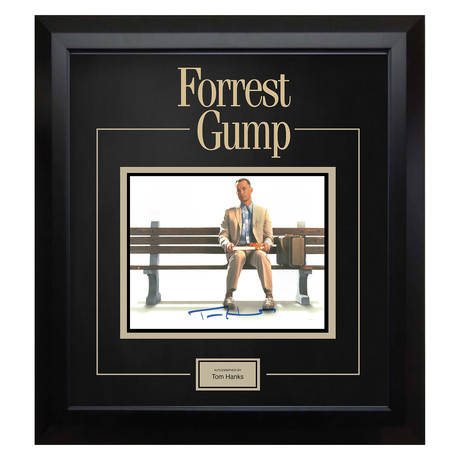 Signed + Framed Artist Series // Forrest Gump