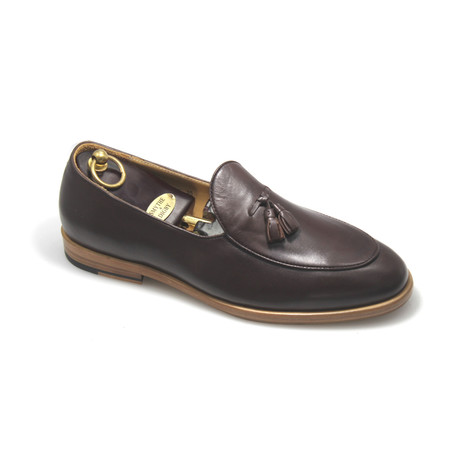 Leather Belgian Loafer // Brown (US: 8)