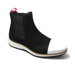 Chelsea Sports Sole Boots // Black + White (US: 11)