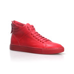 Monochrome Sneakers // Red (US: 8.5)