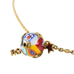 Gold Pearl 'J'Adior' Long Necklace // Multi-Color