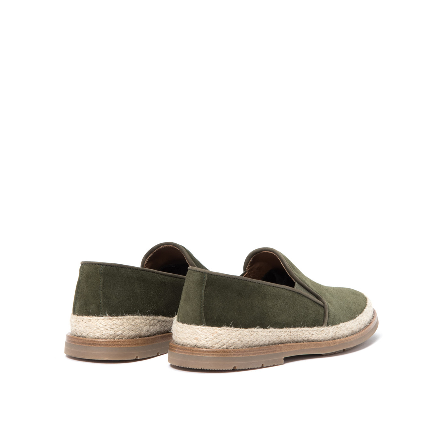 Zayn Suede Slip On Green US 10.5 Aquatalia Touch of Modern