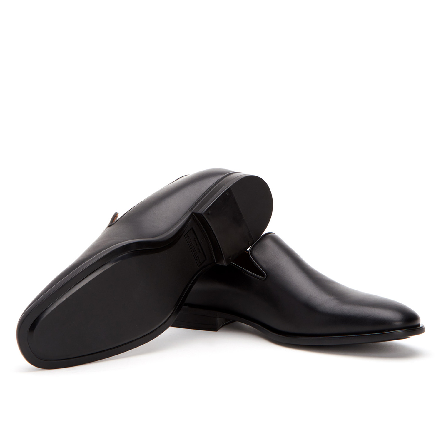 Aiden Dress Calf Loafer Black US 7 Aquatalia Touch of Modern