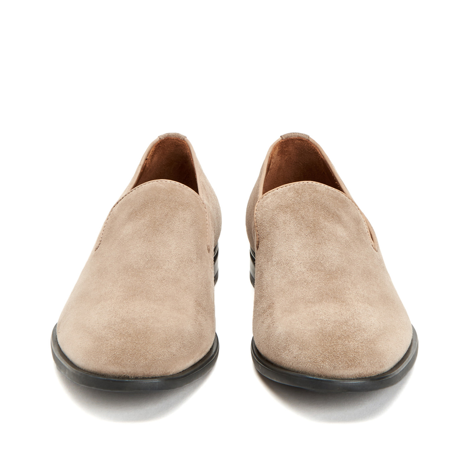 Aiden Suede Loafer Mushroom US 7 Aquatalia Touch of Modern