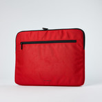 Scuderia Ferrari Protective Notebook Sleeve // Red + Black Piping (11")